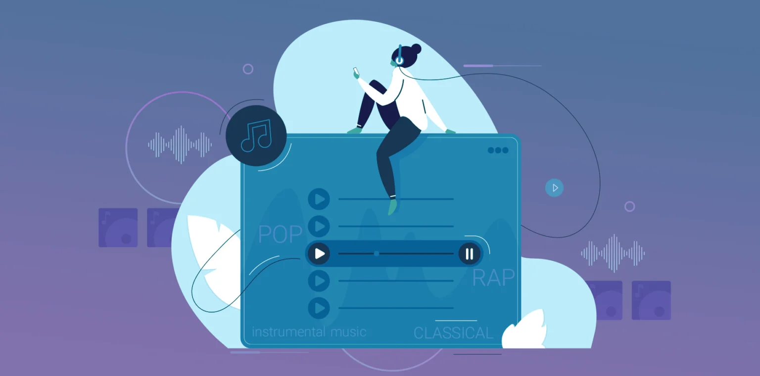 طراحی سایت موسیقی